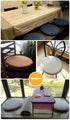 Sigmat Memory Foam Seat Cushion Anti-slip Soft Round Stool Cushion Chair Pad 16 Inch Camel...