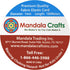 Mandala Crafts 1mm Elastic Cord Stretchy String for Bracelets, Necklaces, Jewelry Making, Beading, Masks; 109 Yards Black...