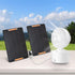 FlexSolar 2 Packs Mini USB Solar Panel Small 5V 6W Solar Chargers with High Performance Monocrystalline for Camera,Water Pump,Small Fan,Bicycle,Po...