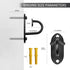 Resistance Band Wall Anchors - Workout Wall Mount Hooks, Ceiling Mounted Hook Exercise Station for BodyWeight Straps, Strength Training, Physical ...