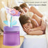 260ml Desk Portable Mini Humidifier Bedroom Cute, Personal USB Small Humidifier with Flower, Quiet, Cool Mist, Auto Off, Colorful Light,Top Fill A...