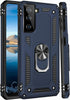 IKAZZ for Galaxy S21 Case,Military Grade Shockproof Heavy Duty Protective Phone Cover Pass 16ft Drop Test with Magnetic Kickstand Car Mount Holder...