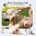 Dog Clippers Blade for Grooming, Replacable Safe & Sharp Dog Trimmer Blades, 304 Stainless Steel and Ceramic, Blade Width 1.25" Compatible with Ma...