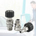Pressure Washer Adapter Set, M22 14mm to 3/8 Inch Quick Connect, Pressure Washer Quick Connect Fittings, Stainless Steel...