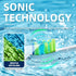 7AM2M Sonic Electric Toothbrush for Adults and Kids, with 6 Brush Heads, 5 Modes with 2 Minutes Build in Smart Timer, Roman Column Handle Design (...