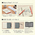Zebra P-JJ115-BK Gel Ballpoint Pen Pitan 0.5mm with Note Holder, Black...