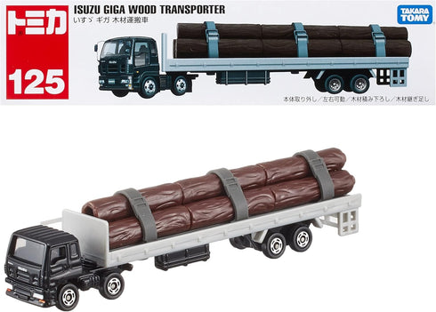Tomica Long Type Tomica No.125 Isuzu Giga Timber Truck...