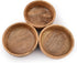 Mango Wood Round bowl Perfect for Nuts, Candy, Appetizer, Snacks, Olive and Salsa. Looks Absolutely Beautiful With Your Kitchen Setting. (5" x 5" ...