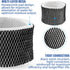 XIMOON HWF62 Humidifier Filter A Replacement for Holmes & Sunbeam Humidifier Filter Models HM1701, HM1761, HM1300 & HM1100; Compare to Part # HWF62, HWF62D (2)
