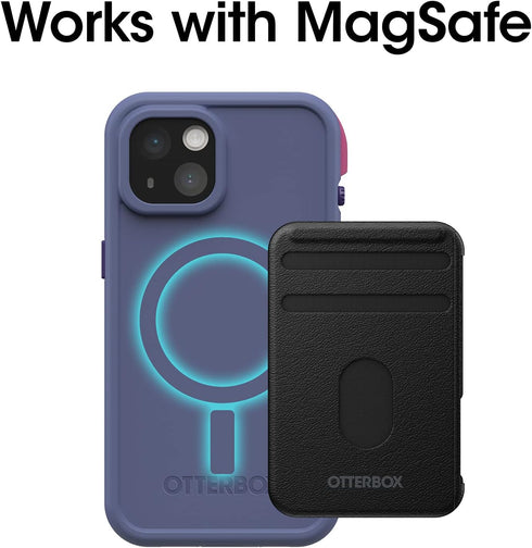 OtterBox FR? Series Waterproof Case with MagSafe (Designed by LifeProof) for iPhone 14 Plus - VALOR (Purple)...