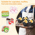 Baking Cups 100Count Cupcake Liners Standard Tulip Baking Paper Cupcake Greaseproof Muffin Liners for Wedding Birthday Christmas Party Baby Shower...