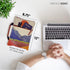 French KOKO 3-Piece Waterproof Book Carrier, Book Protector Pouch with Zipper Pocket and Handle, Paperback Protector Book Carrier Book Travel Book...
