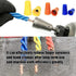 25 Pcs Wire Connectors & 1 Pc Silvery Wire Nut Twister, Wire Screw Caps Kit Insulating Insert Twist Electrical Wire Connectors with Spring Wire Sp...