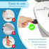 Toilet Lid Lifter, Toilet Seat Lifter Toilet Seat Handle Lifter Toilet Cover Lifter,Avoid Touching Toilet Cover Handle Bathroom Accessories for Ho...