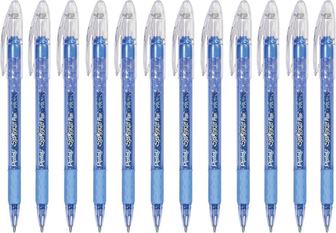 Pentel Sparkle Pop Metallic Gel Pen, (1.0mm) Bold Line, Blue/green Ink - K91-DC...