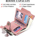 FALAN MULE Small Wallet for Women Genuine Leather Bifold Compact Small Womens Wallet with RFID Blocking...