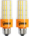 2 Pack Led Light Bulb Equivalent 300W 3000K Cool Daylight White, 40W Led Corn Cob Light Bulb 3750 Lumen E26 Medium Base for Garage Workshop Backya...