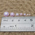 Chenkou Craft 3000PCS 1 Box Baby Pink Round Flatback Half Pearls Bead Loose Beads Gem (Light Pink Half Ball)...