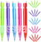 Assorted Mini Mechanical Pencils 0.7 mm Automatic Mechanical Pencils with Mini Erasers Mini Pencil Stationery Supplies for Home, Office, School Su...