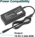 65W AC Charger for Dell Inspiron 15-7000 15-5000 15-3000 17-7000 17-5000 17-3000 13-7000 11-3000 2 in 1 Series 3558 3181 5100 5535 5555 5558 5559 ...