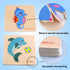 8pcs Wooden Puzzles for Toddlers 1-3, Toddler Puzzles Ages 2-4, Montessori Toys for 1-3+ Years Girl Boy, Sea Animal Puzzle for Kids, Jigsaw Puzzle...