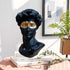 Taotenish Greek David Head Statue - Classic, Modern, Simple - Black Resin - 6" H x 6" W x 6" D - Home, Office Decor...