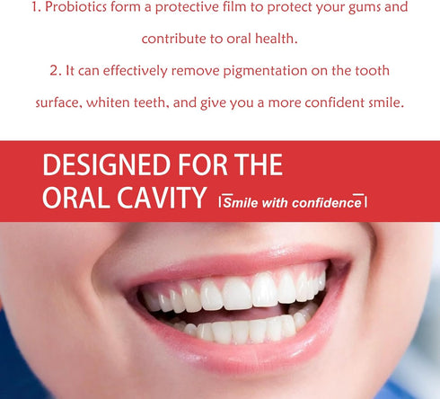 2Pcs SP-6 Ultra Whitening Toothpaste, SP-6 Probiotics Whitening Toothpaste, Fresh Breath, Stain Removing.(Red)...