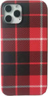 Red Plaid Case for iPhone 12 Pro Max, Christmas Phone Cover, Taran Soft TPU Super Slim Fit Silicone Snap Cover Flexible Case for iPhone 12 Pro Max...