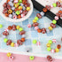 300 Pcs Sports Ball Beads for Jewelry Making, Acrylic Sports Beads Bulk, Baseball Basketball Volleyball Softball Football Tennis Beads with Stretc...