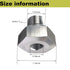 M16 1.5 Adapter to 1/8 NPT Oil Pressure Sensor Adapter Oil Pressure Sensor Adapter Fitting for LS Engine Swap LS1 LSX LS3 and for All GM LS Series...