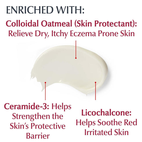 Eucerin Eczema Relief Body Cream, Eczema Cream with Colloidal Oatmeal, Ceramide-3 and Licorice Root Extract, 14 Oz Tube...