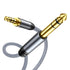Highwings 1/4 to 1/8 Cable Stereo Audio Cable 10FT, 6.35mm 1/4" Male to 3.5mm 1/8" Male TRS Bidirectional Stereo Audio Cable Jack for Guitar, Home...