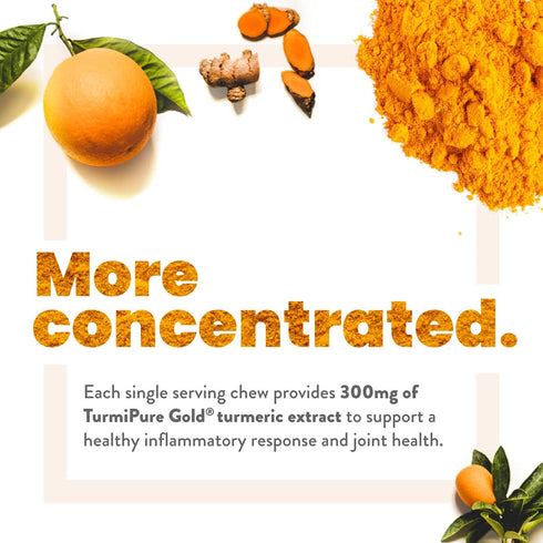 humanN Turmeric Curcumin Chews Supplement – High Absorption Turmeric - Orange Citrus Flavor – from The Makers of SuperBeets, Joint Health, 30 Coun...