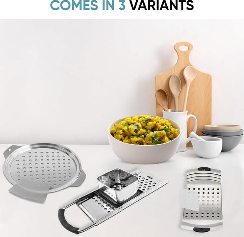 Zoie + Chloe Spaetzle Maker Lid with Scraper - Easy To Use Spaetzle Press For Traditional German Dumplings & Egg Noodles - Dishwasher-Safe, Premiu...