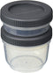 SnapLock Snack Stackers, Gray...