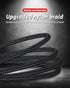 100W Multi 3 in 2 Fast Charging Cable 10FT, Black Long Nylon Braided,3 in 2 USB A/C to USB-C Lightnning Micro Connectors for iPhone 15/15 plus,Sam...