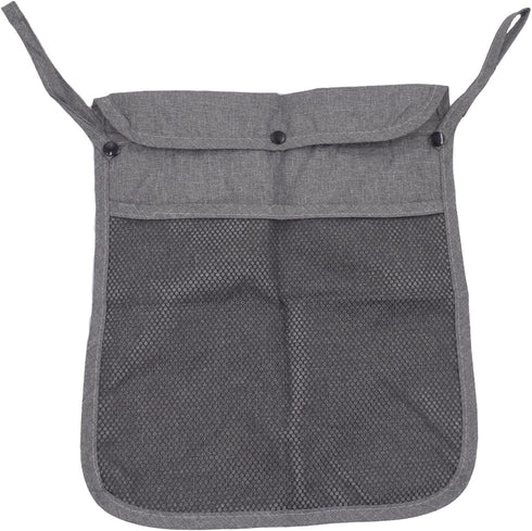 Baby Stroller Organizer Pocket-for bottles Nappy Baby Cloth Diaper Storage Secure Straps Detachable Webbing Easily Crab Strollers with Two Storage...