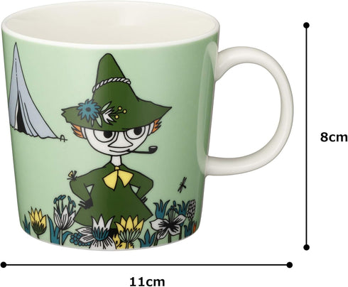 Arabia Moomin Mug 10oz Snufkin Green...