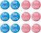 Favide 40 Pieces Gender Reveal Button Team Boy Girl Button Pins for Baby Shower Party Supplies, 2 Inches...