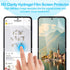 Galaxy Z Flip 4 Screen Protector 2 Pack, Hydrogel Film Screen Protector for Samsung Galaxy Z Flip 4, Soft EPU Screen Protector Full Covered, High ...