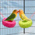 Bird Swing Toys, Colorful Tires Parrot Hammock, Bird Cage Accessories, Suitable for Parakeets Budgie Conure Cockatiel...