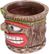 Novelty Tiki Head Indoor Little Planter Pot, Funny Succulent Plant Pot,Cute Easter Island Home Decor Flower Pot,Unique Face Resin Flowerpot with H...