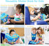 2 Pack Reusable Sticker Book, Princess and Mermaid Stickers for Kids Activity Travel Removable Sticker Books for Girls Boys Educational Learning T...
