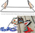 Beading Loom, DIY Metal Bead Loom Kit Fun Beginner Loom Beading Supplies Loom Bracelet Tool for Bracelets Necklaces Belts Jewelry Making...