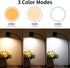 Dott Arts Desk Lamp,USB Clip On Light with 3 Color Modes,LED 10 Levels Brightness Reading Light, 360°Gooseneck Book Light,Eye-Care Reading Lamp fo...