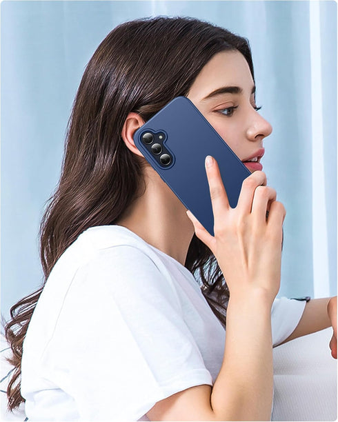 FNTCASE for Samsung Galaxy A35-5G Case: Phone Case with Built-in Screen Protector Protective Silicone Cell Phone Cover Rugged Shockproof Full Prot...