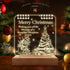 QUIGO Christmas Decorations Gifts Wooden Desk Lamp Table Lamp Led Lights Night Light Bedroom Home Living Room Decor Aesthetic for Friends Men Wome...