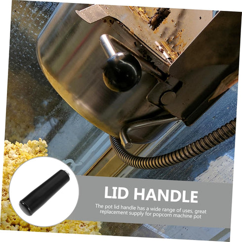 cart pot lid handle iron Popcorn knob plastic popcorn machine grip Agitator shaft Commercial popcorn maker part popcorn machine Accessories sleeve...