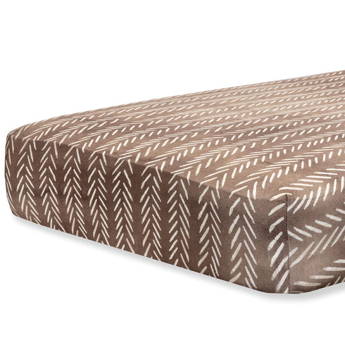 Pobibaby - Premium Single Fitted Baby Boy Crib Sheets for Standard Crib Mattress - Ultra-Soft Cotton Blend, Safe and Snug, and Stylish Woodland Cr...
