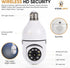 VYANLIGHT 4MP Security Camera with 2.4GHz WiFi, 360° Panoramic Pan-Tilt-Zoom View, 2K Full-Color Night Vision Bulb Video Camera, Motion Detection ...